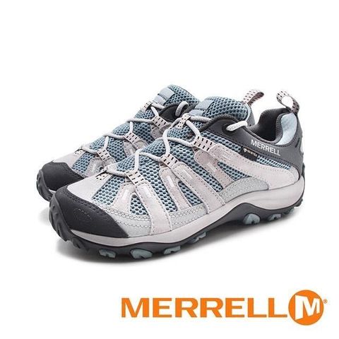 【南紡購物中心】 MERRELL(女)ALVERSTONE 2 GTX郊山健行低筒登山鞋 女鞋-灰藍