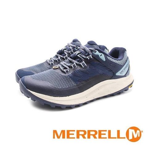 【南紡購物中心】 MERRELL(女)ANTORA 3 GORE-TEX防水輕量越野健行鞋 女鞋-深藍