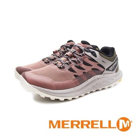 【南紡購物中心】 MERRELL(女)ANTORA 3 GORE-TEX防水輕量越野健行鞋 女鞋-玫瑰粉