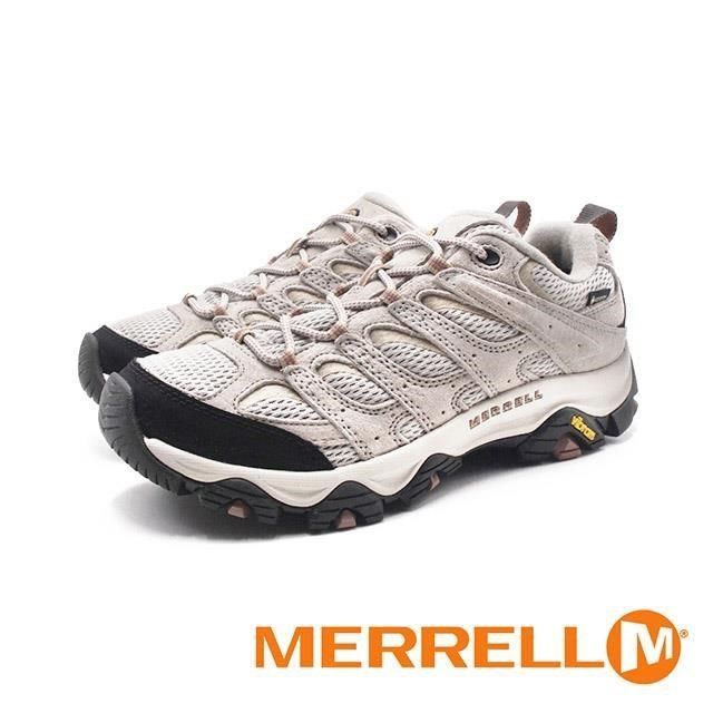 Merrell 邁樂 (女)MOAB 3 GORE-TEX防水郊山健行鞋 女鞋-卡其