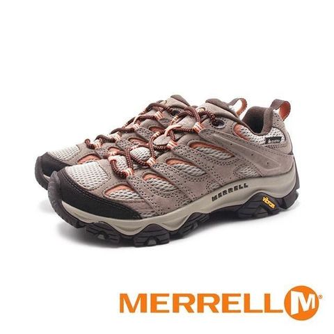 【南紡購物中心】 MERRELL(女)MOAB 3 GORE-TEX防水郊山健行鞋 女鞋-拿鐵棕