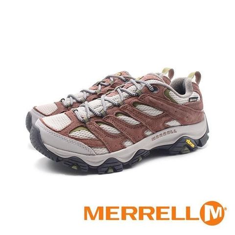 【南紡購物中心】 MERRELL(女)MOAB 3 GORE-TEX防水郊山健行鞋 女鞋-玫瑰粉