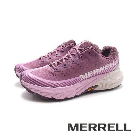 Merrell 【南紡購物中心】 (女)AGILITY PEAK 5戶外健身輕量型慢跑越野鞋 女鞋-丁香紫