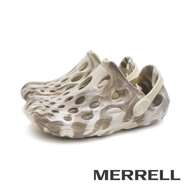 Merrell Merrell_<br />Hydro Moc風格潮流水陸兩棲洞洞鞋 女鞋-灰白紋