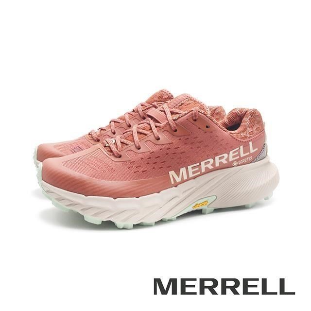 Merrell Merrell_<br />(女)AGILITY PEAK 5 GTX戶外健身輕量型慢跑越野防水運動鞋 女鞋-岩石紅