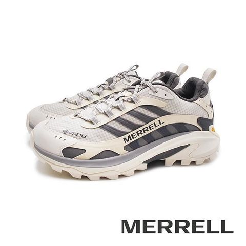 Merrell (女)MOAB SPEED 2 GORE-TEX防水登山健行鞋 女鞋-灰白色