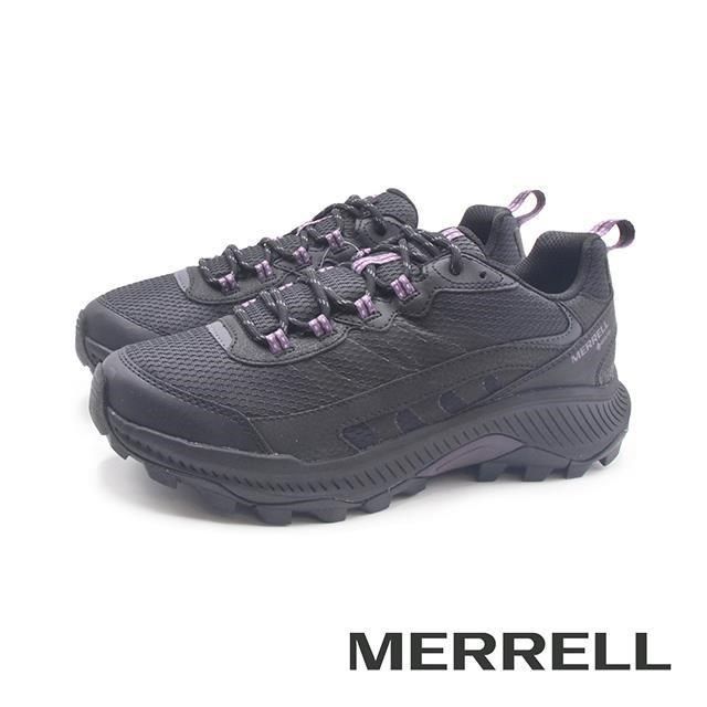 Merrell 邁樂 (女)SPEED STRIKE 2 GTX防水登山健行鞋 女鞋-黑紫色