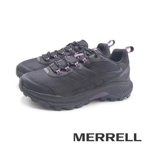 MERRELL(女)SPEED STRIKE 2 GTX防水登山健行鞋 女鞋-黑紫色