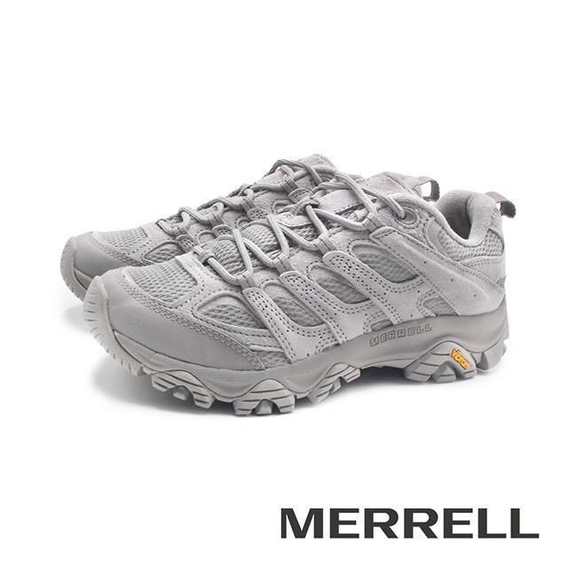Merrell 邁樂 (女)MOAB 3經典登山健行鞋 女鞋-淺灰色