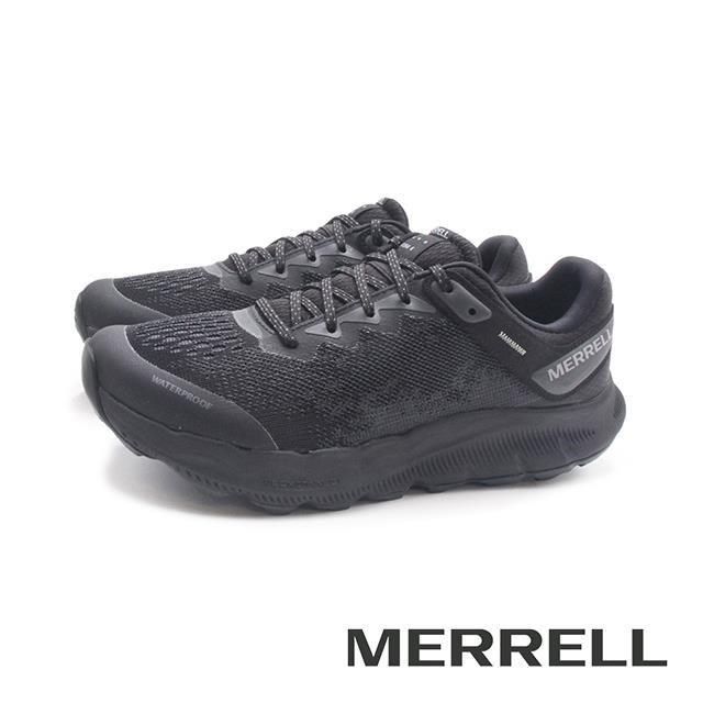 Merrell 邁樂 (女)ANTORA 4 WP 防水輕量戶外越野健行運動鞋 女鞋-黑