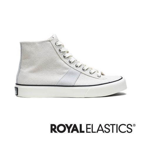 【南紡購物中心】 ROYAL ELASTICS ZONE HI 米白帆布鞋 (男) 00921-330