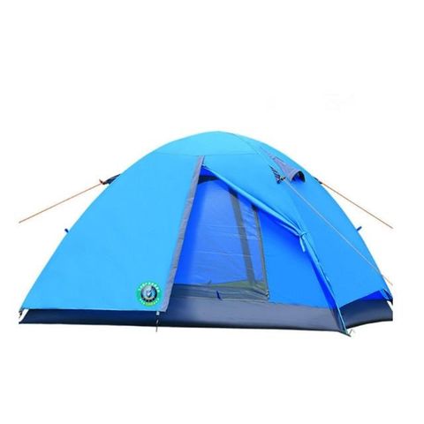 戶外雙人雙層雙門防雨露營三季露營登山帳篷超輕戶外帳篷