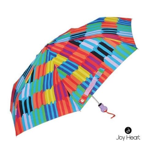 【南紡購物中心】 Joy Heart｜三折超細自動快乾晴雨傘-彩色筆