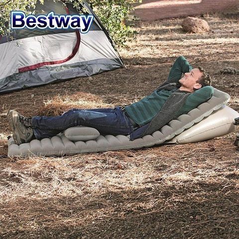 BESTWAY 【南紡購物中心】  可㩦式充氣床三件組