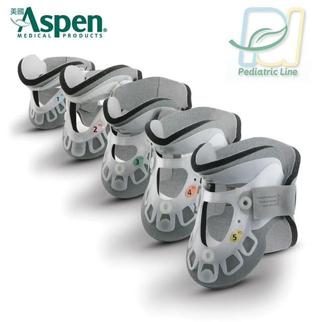  【南紡購物中心】 美國Aspen PD1 - PD5 嬰兒頸圈 - 灰色 (耶思本脊椎裝具(未滅菌))