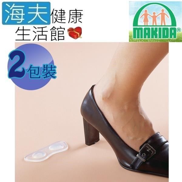 海夫健康生活館 【南紡購物中心】 MAKIDA四肢護 具(未滅菌)吉博 後跟墊 雙包裝(SF620)
