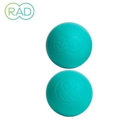 RAD ROLLER 【南紡購物中心】 RAD Recovery Round 瑜珈舒緩按摩球 2入 瑜珈球 深層按摩 運動舒緩 肌筋膜放鬆