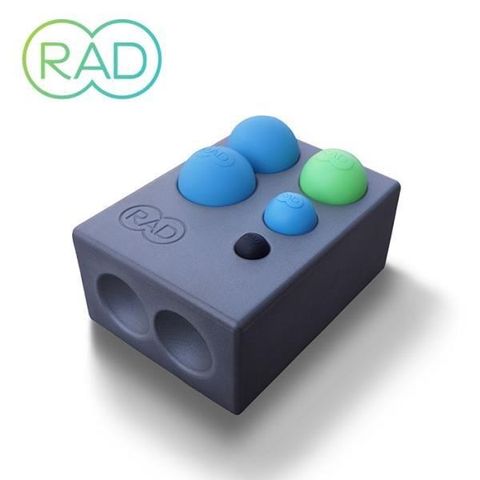 RAD ROLLER 【南紡購物中心】 RAD Point Release Kit 瑜珈磚套組 花生球+3種尺寸按摩球+瑜珈磚 深層按摩 運動舒緩 筋膜放鬆