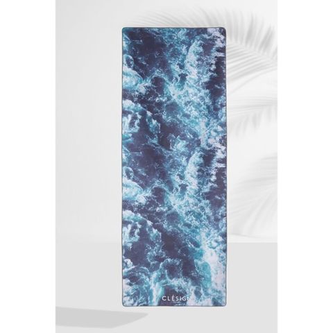 【南紡購物中心】 【Clesign】OSE ECO YOGA TOWEL 瑜珈舖巾 - D12 Blue Sea