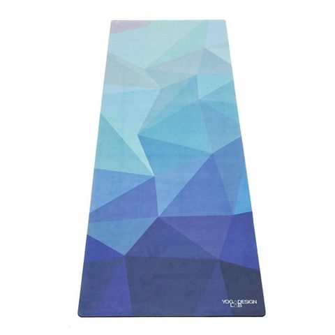 【南紡購物中心】 【Yoga Design Lab】Combo Mat 天然橡膠瑜珈墊3.5mm - Geo Blue