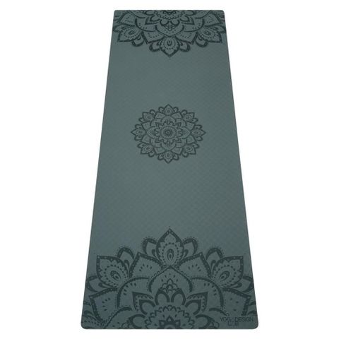 【南紡購物中心】 【Yoga Design Lab】Flow Mat TPE環保瑜珈墊 6mm - Charcoal