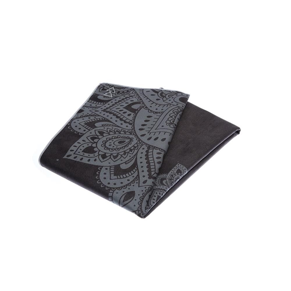  Yoga Mat Towel 瑜珈舖巾 - Mandala Black