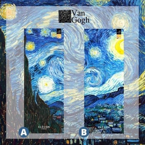【南紡購物中心】 【Clesign】梵谷限量聯名款 Van Gogh Tec Life Mat 瑜珈墊 4mm - 星夜