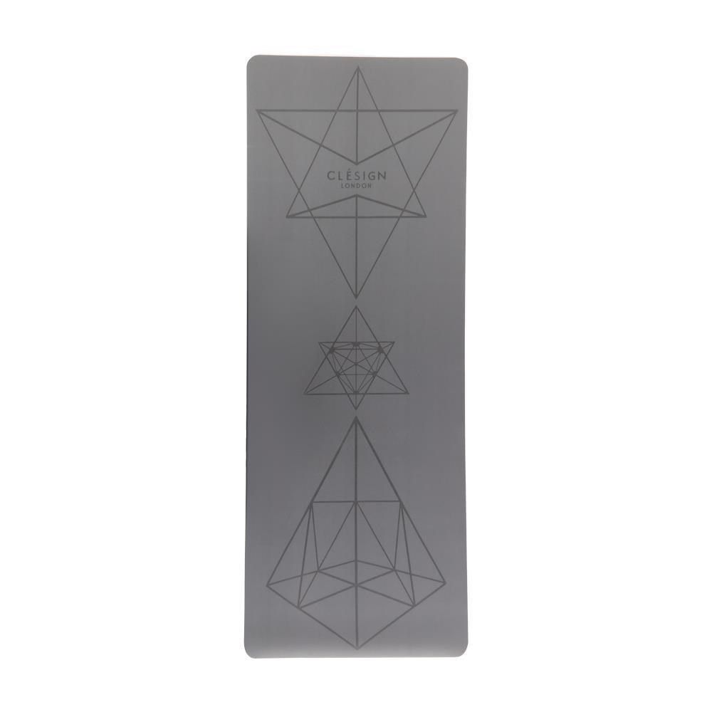 Clesign 【南紡購物中心】 COCO Pro Yoga Mat 瑜珈墊 4.5mm - Pure Gray