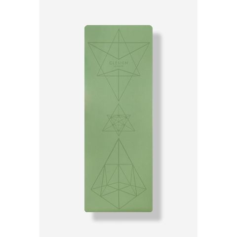 【南紡購物中心】 【Clesign】精裝版 COCO Pro Yoga Mat 瑜珈墊 4.5mm - Algol Olive