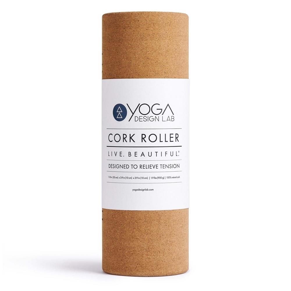  【南紡購物中心】 【Yoga Design Lab】Cork Roller 軟木瑜珈滾筒 - Mandala Tonal