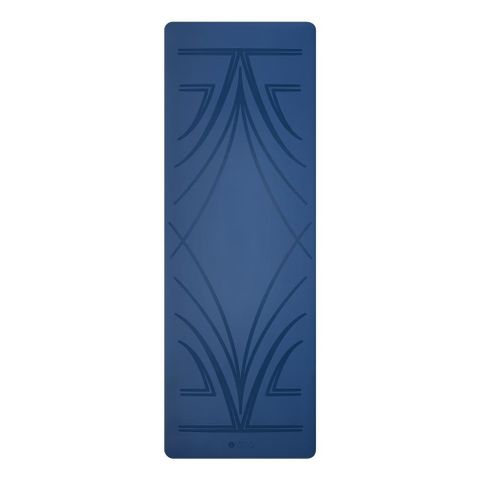 【南紡購物中心】 【Yoga Design Lab】Infinity Mat PU瑜珈墊 5mm - Diamond Align Navy