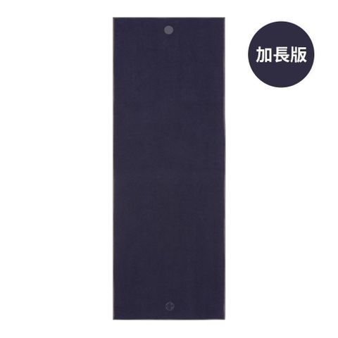 【南紡購物中心】 【Manduka】Yogitoes 2.0 瑜珈舖巾 加長版 - Midnight (濕止滑瑜珈鋪巾)