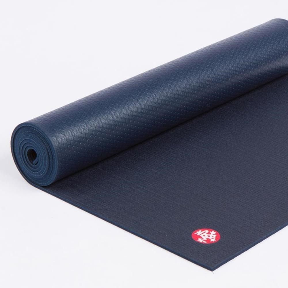  【南紡購物中心】 【Manduka】PROlite Mat 瑜珈墊 4.7mm 加長版 - Midnight (高密度PVC)