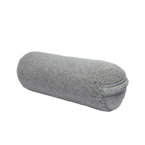 【南紡購物中心】 【Manduka】Wool Rectangular Bolster 羊毛瑜珈抱枕 - Grey (瑜珈枕)