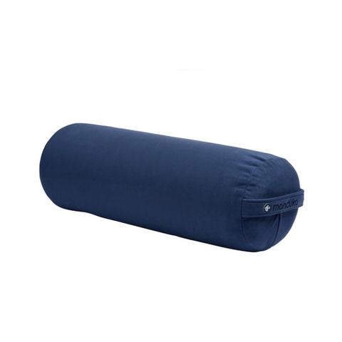 【南紡購物中心】 【Manduka】Enlight Round Bolster 瑜珈圓枕 - Midnight (瑜珈枕)