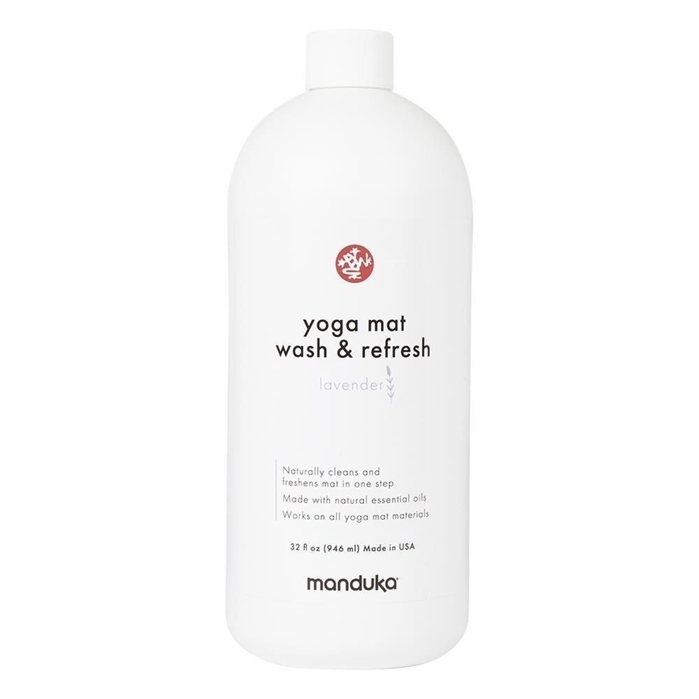  【南紡購物中心】 【Manduka】Mat Wash 瑜珈墊清潔噴劑 32oz 補充瓶 - Lavender 薰衣草