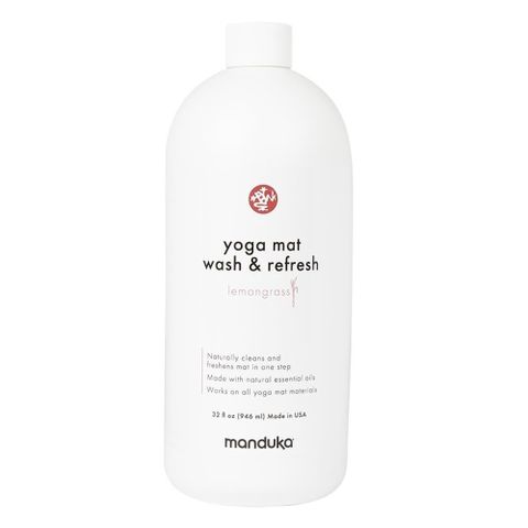 Mat Wash 瑜珈墊清潔噴劑 32oz 補充瓶 - Lemongrass 檸檬草