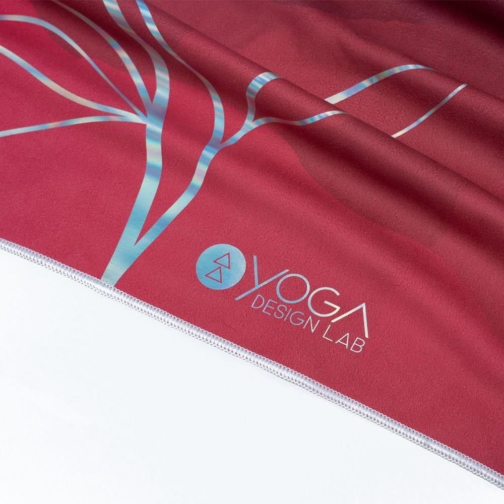  【南紡購物中心】 【Yoga Design Lab】Yoga Mat Towel 瑜珈舖巾 - Iris (濕止滑)