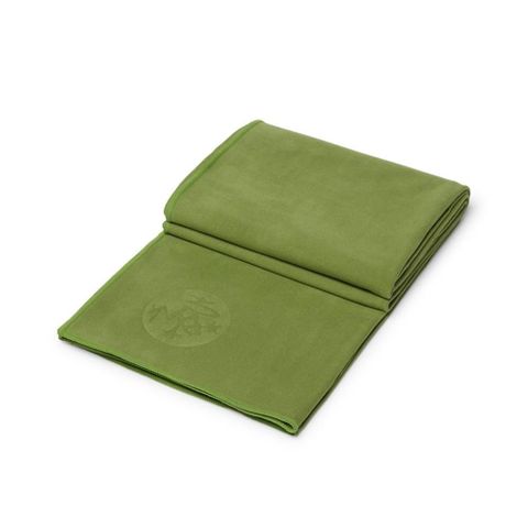 【南紡購物中心】 【Manduka】eQua Towel 瑜珈鋪巾 - Matcha (濕止滑)