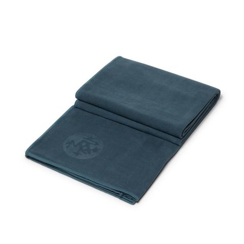 【南紡購物中心】 【Manduka】eQua Towel 瑜珈鋪巾 - Sage Solid (濕止滑)