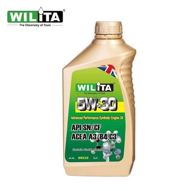 WILITA 威力特 【南紡購物中心】 5W30高性能全合成機油1L