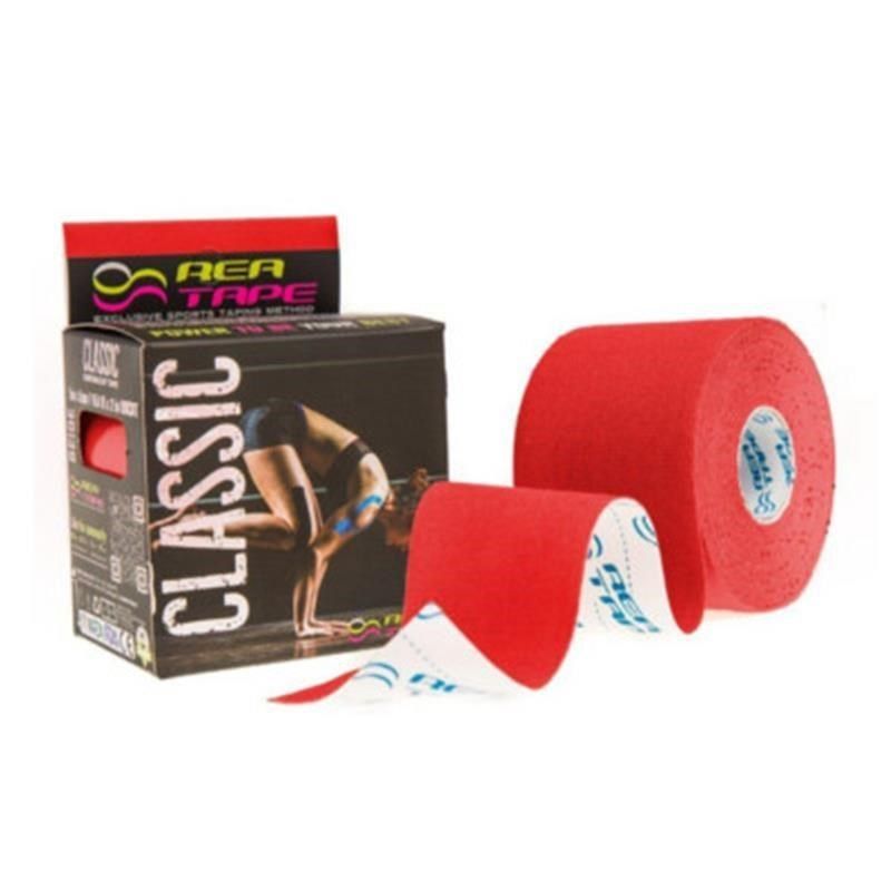  【南紡購物中心】 REA Tape Classic肌效貼布/運動肌貼/肌貼/彈性貼布/肌肉貼布(5cmx 5m)x2組