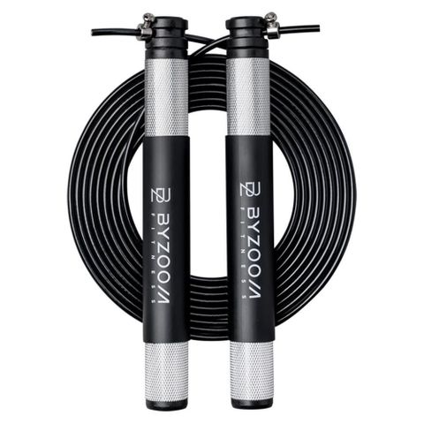 Byzoom Fitness 高轉速鋼索跳繩(不鏽鋼防滑握把)