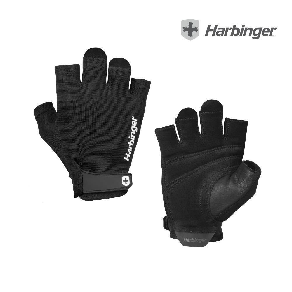 富樂屋 【南紡購物中心】 【Harbinger】Power Gloves 2.0 重訓/健身用專業手套-黑總代理公司貨