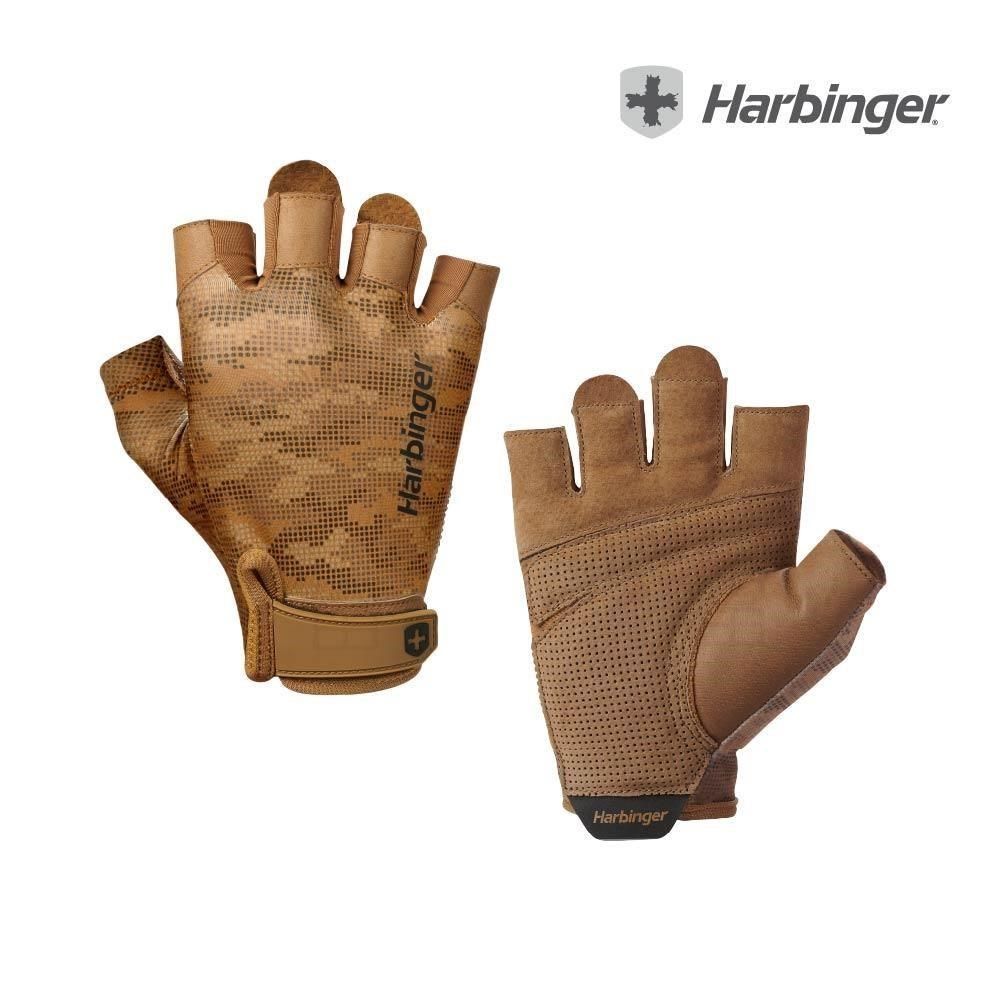 富樂屋 【南紡購物中心】 【Harbinger】Pro Gloves 2.0 重訓/健身用專業手套-迷彩黃總代理公司貨