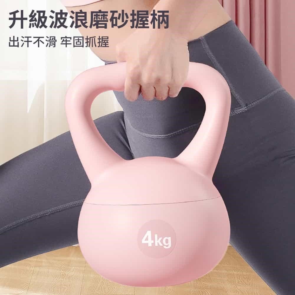 神奇威力鯨 6KG軟壺鈴-波浪握把升級版 贈防滑露指手套一雙