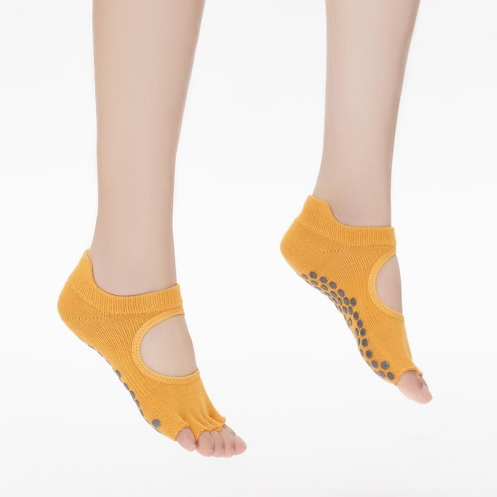  【南紡購物中心】 【Clesign】Toe Grip Socks 瑜珈露趾襪 - Radiant