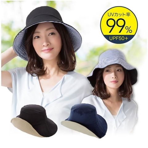 【南紡購物中心】 【日本Needs Labo】雙面用高效遮陽帽 一入 抗UV 遮陽帽 防曬帽