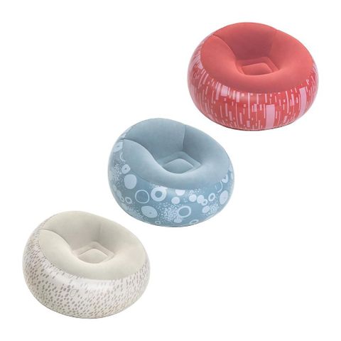 Bestway。單人休閒充氣沙發慵懶椅/懶人椅/懶骨頭- 隨機出貨