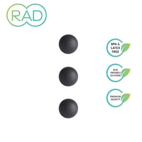 RAD ROLLER 【南紡購物中心】 RAD Micro Rounds 迷你高爾夫按摩球 3入 深層按摩 運動舒緩 瑜珈放鬆